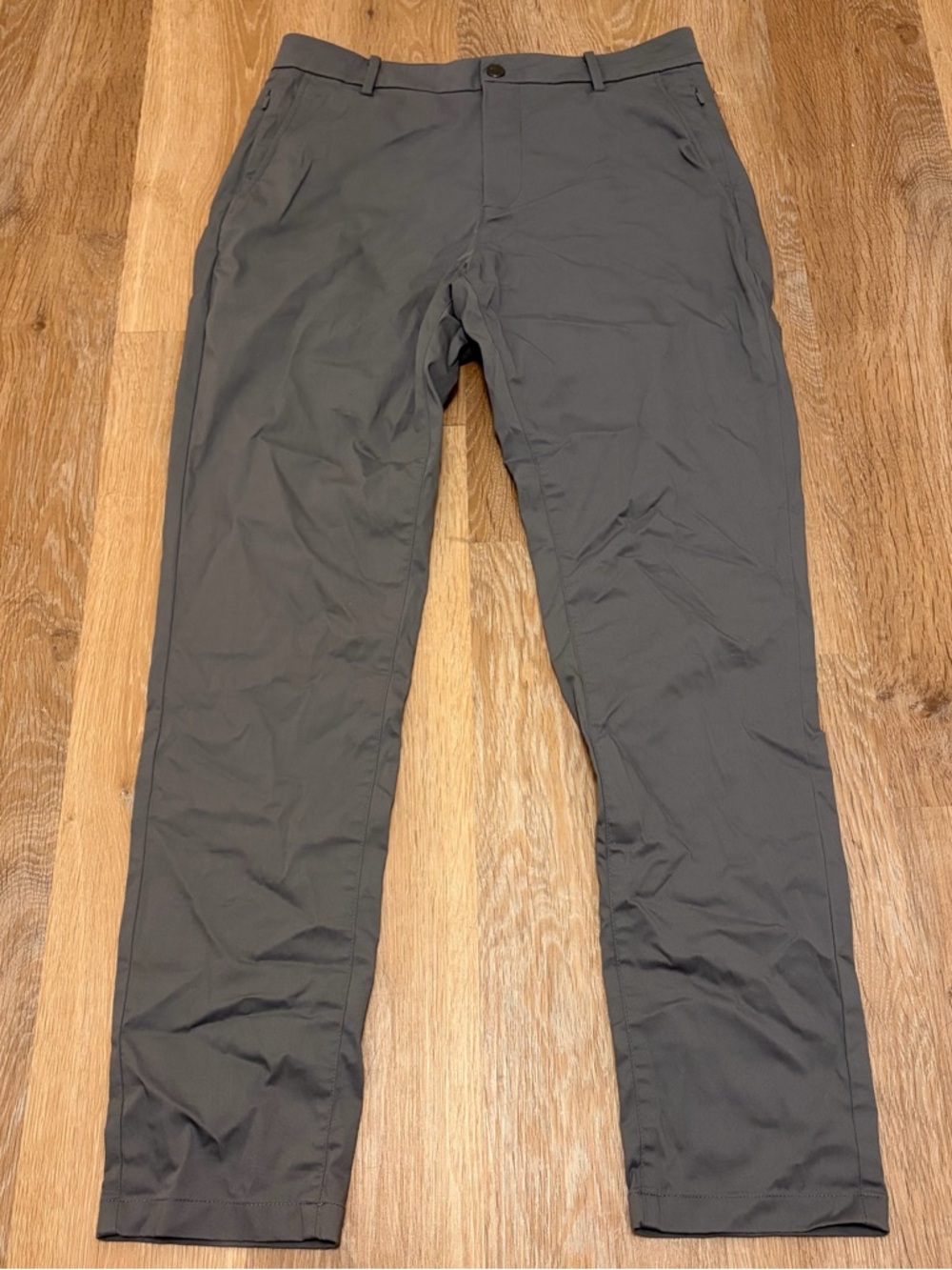 Birddogs Boom for Your Boomstock Stretch Khaki Gray Chino Pants 32x32 Lined